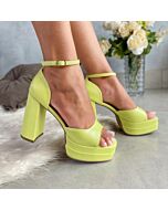 Sandália Meia Pata Tendência Lemon