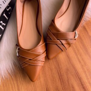 Sapatilha Feminina Mila Cor Caramelo