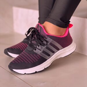 Tênis Sunset Preto e Pink