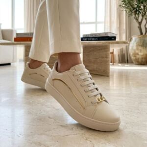 T&ecirc;nis Feminino Miami Off Detalhe Ouro